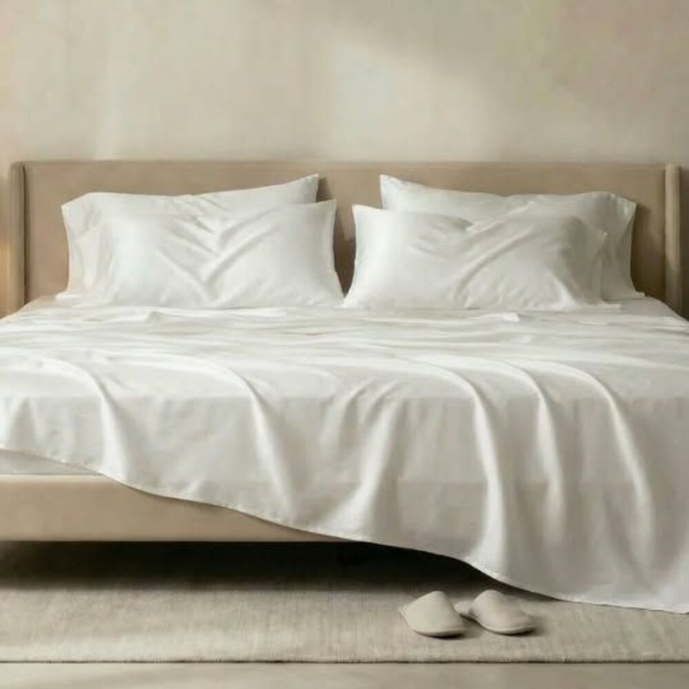 Ettitude Signature Sateen King Sheet Set – CleanBamboo | Like Silk
